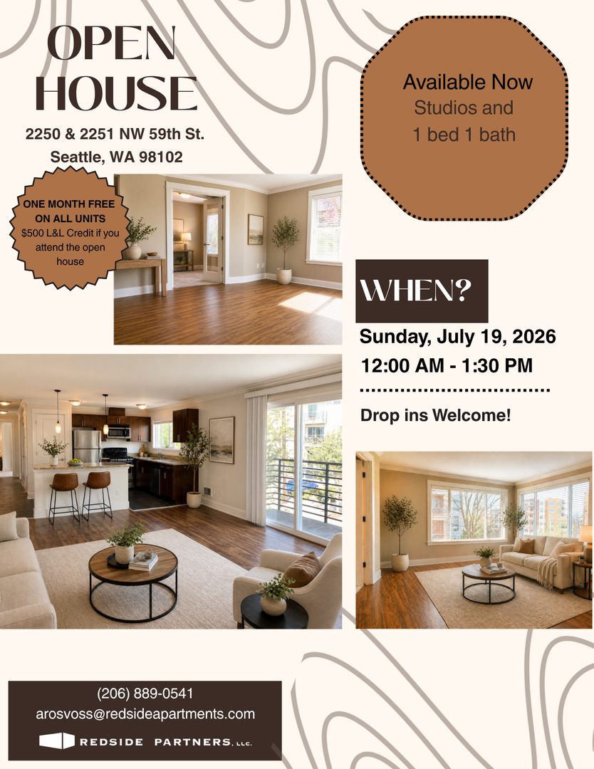Seattle Apartment: 2251 NW 59th St