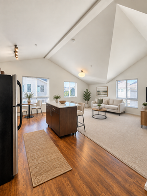 October Move In | Spacious Top Floor 1 Bedroom Apartment Vaulted Ceiling and Plenty of Natural Light – photo 1