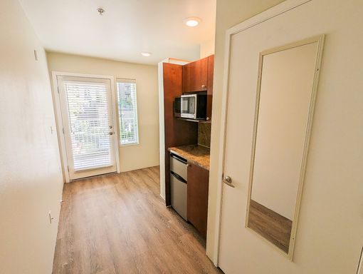 Modern Corner Studio with Patio Access >>September Move-In<<