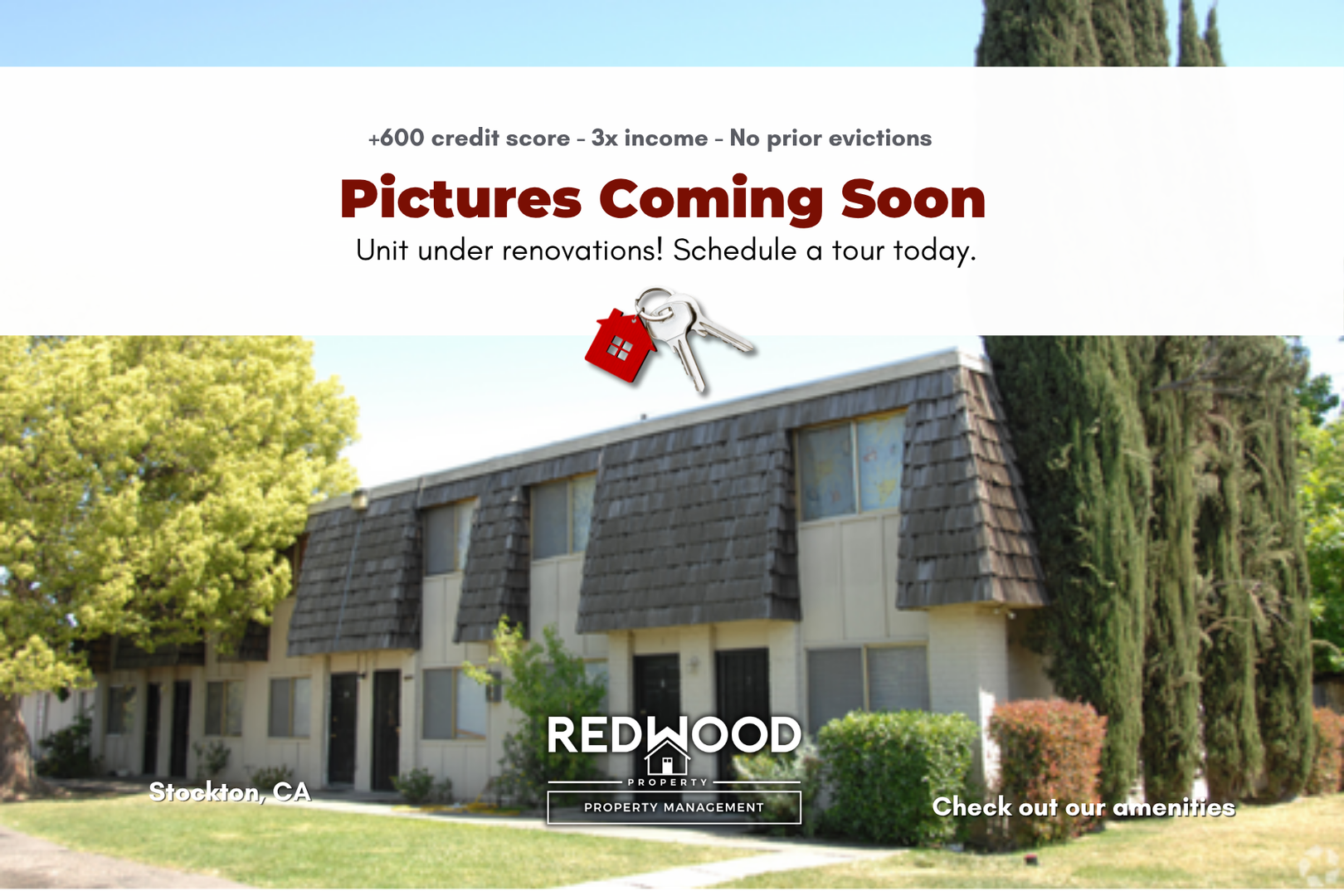 Stockton Apartment: 764 E. Swain Road