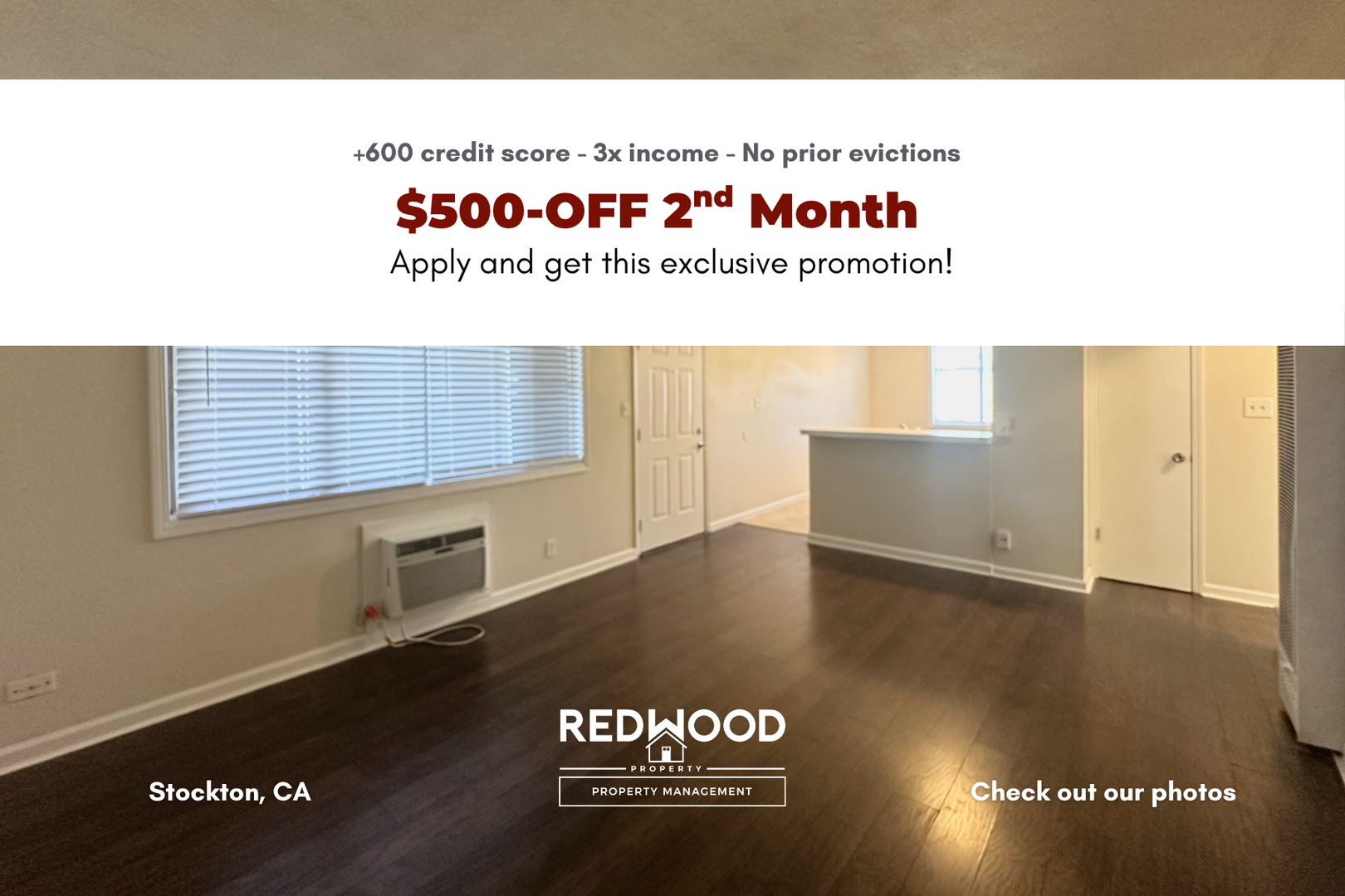 Stockton Apartment: 443-531 Glendora Ave