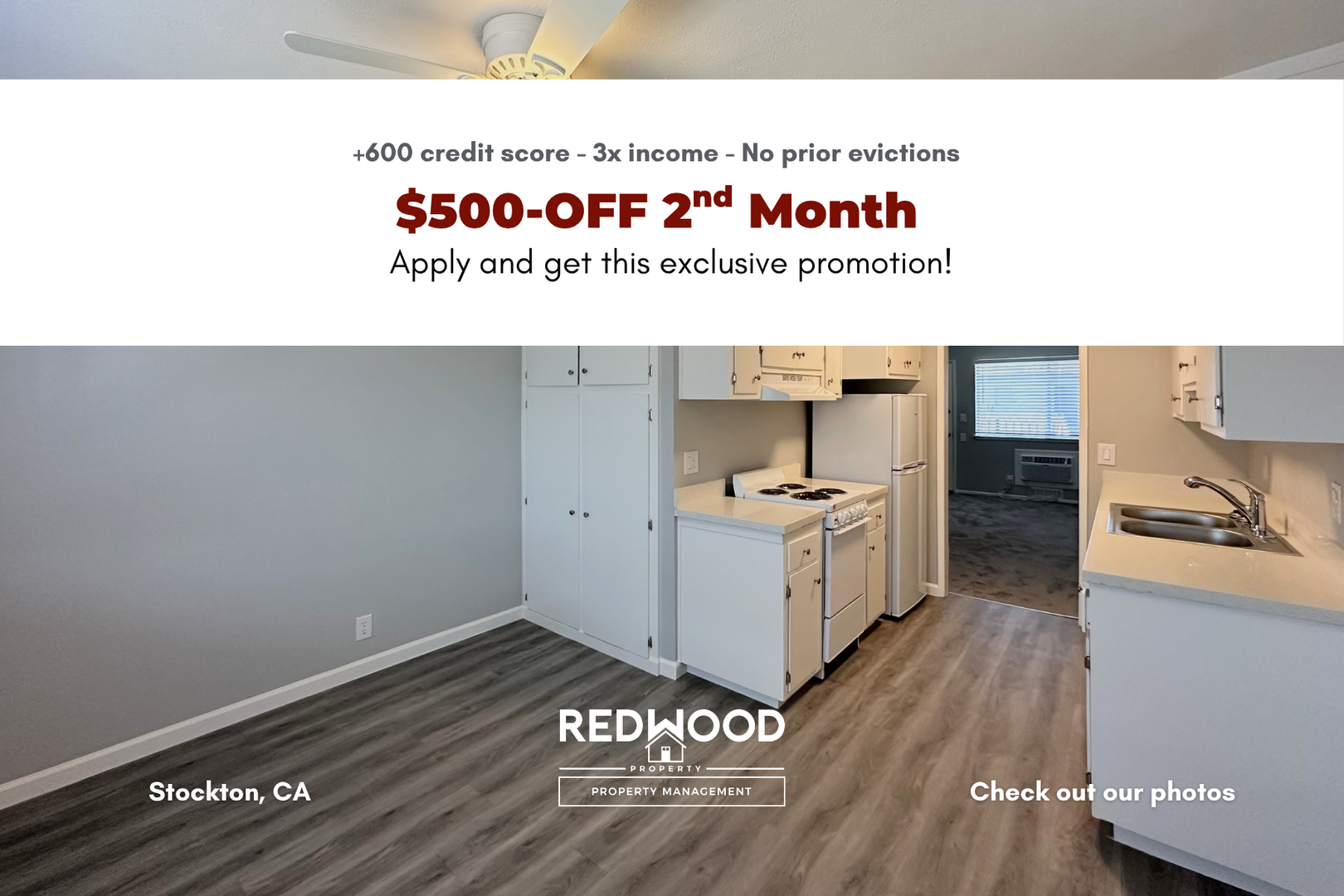 Stockton Apartment: 515 Camanche Lane