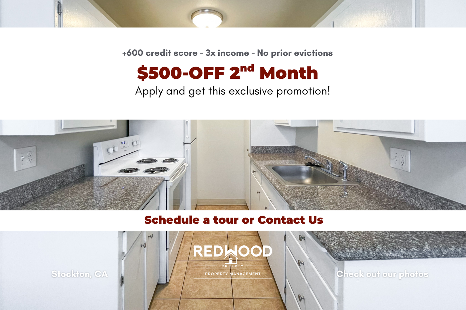 Stockton Apartment: 443-531 Glendora Ave