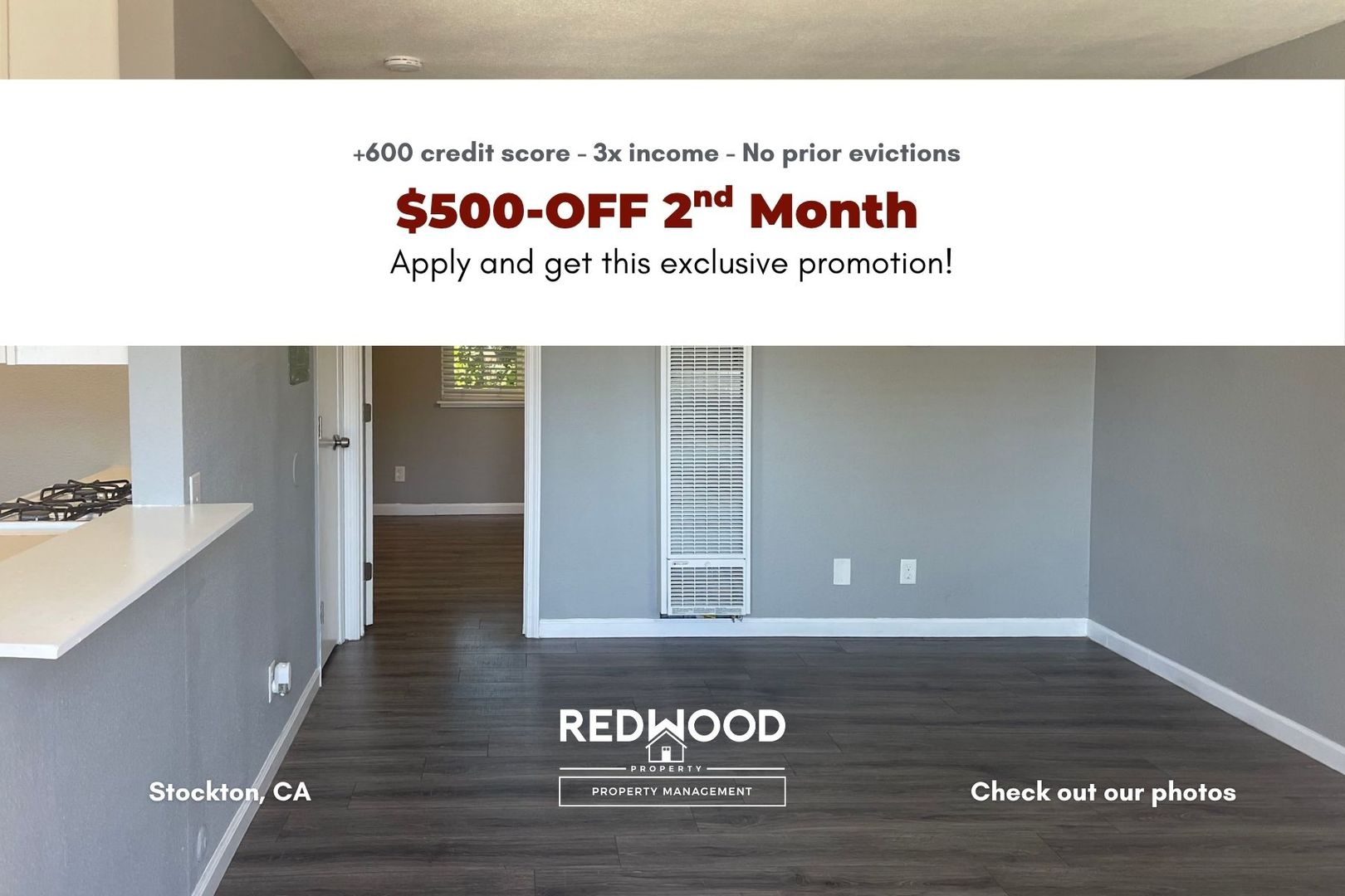 Stockton Apartment: 630 N. Van Buren Street