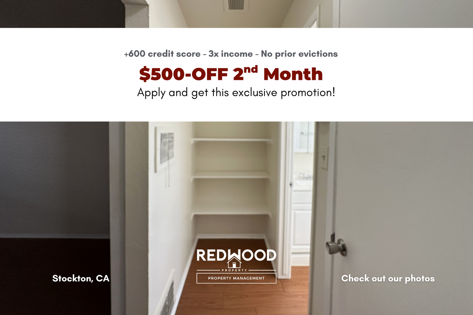 Stockton Apartment: 443-531 Glendora Ave