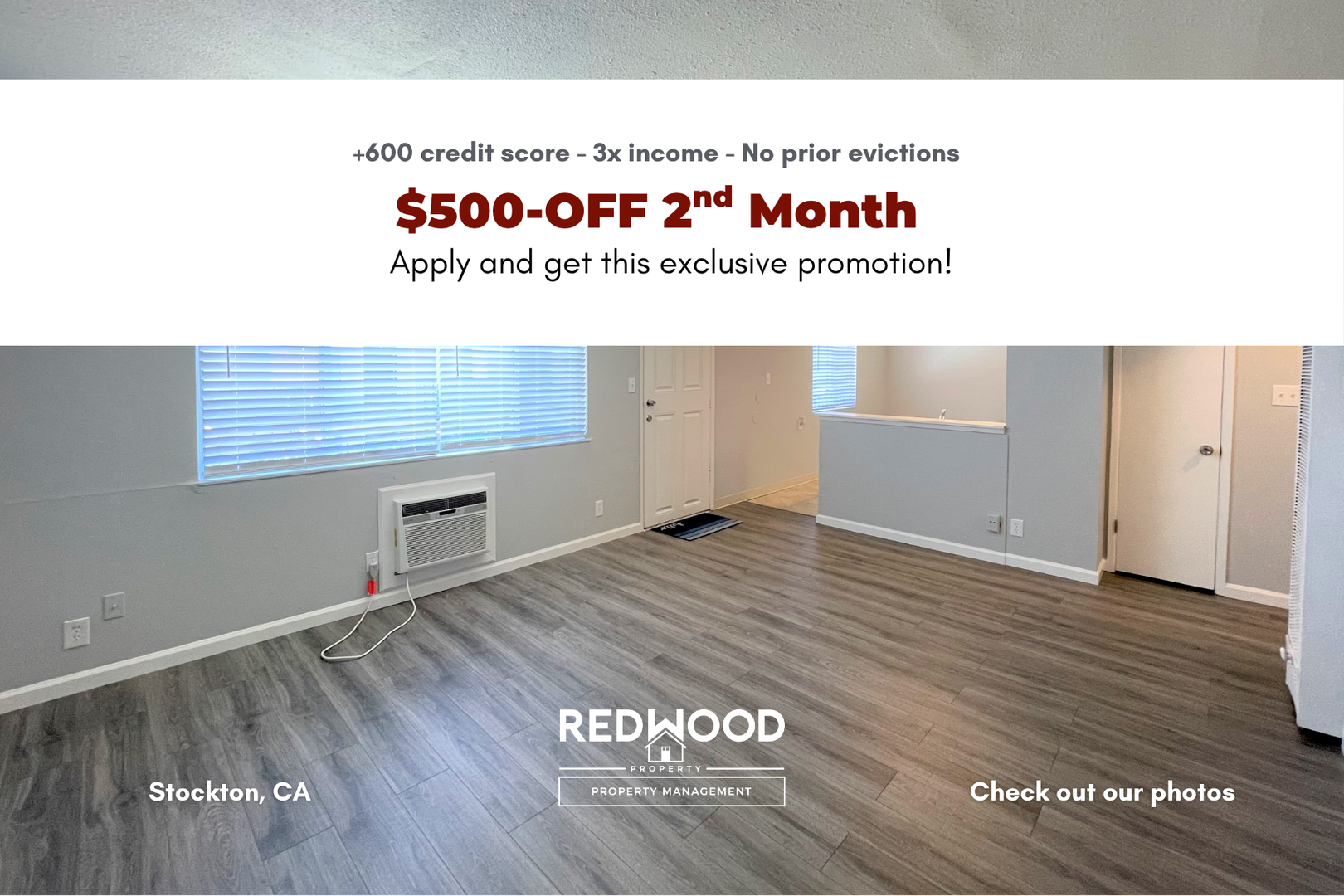 Stockton Apartment: 443-531 Glendora Ave