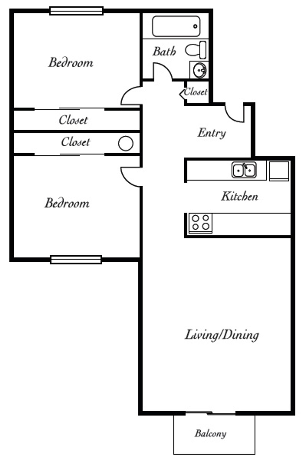 Des Moines Apartment: 2060 S Kent Des Moines Rd
