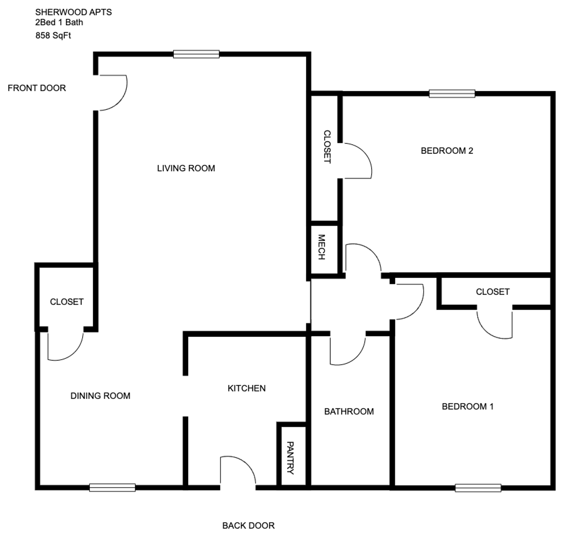 Memphis Apartment: 3667 Rhodes Ave