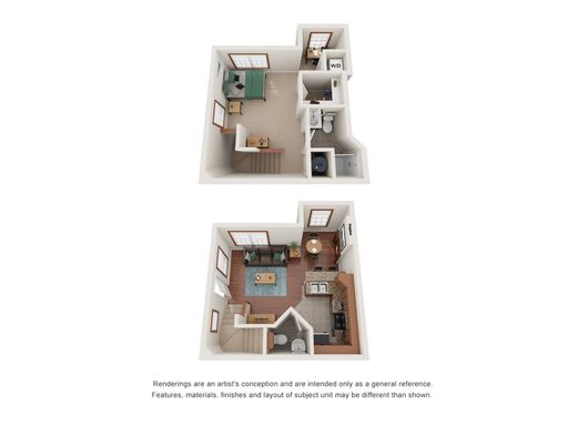 1 Bed 1.5 Bath Rental at 3331 S. Cheekwood Ln., Bloomington, IN – photo 1