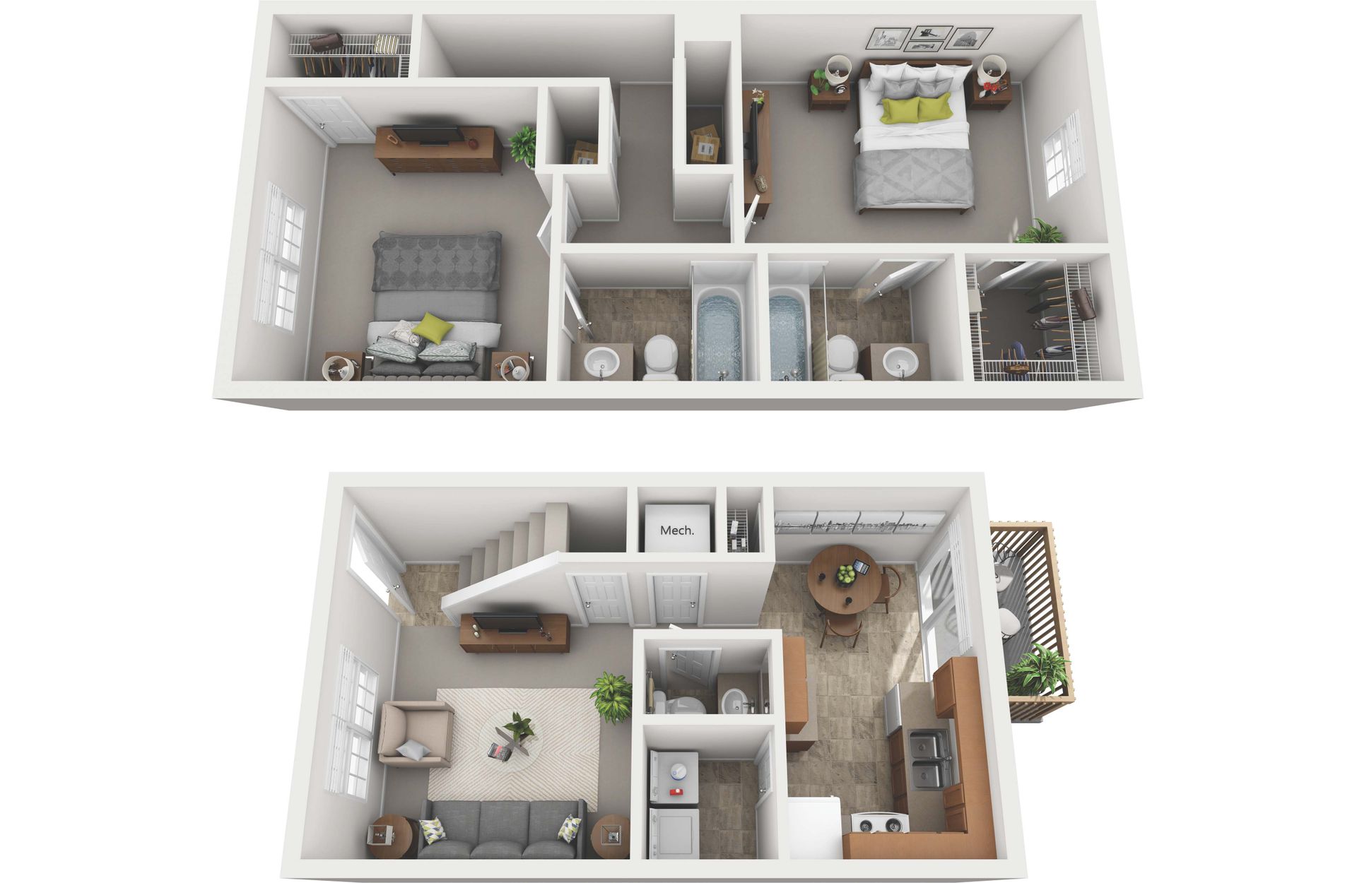 Bloomington Apartment: 2739 South Boardwalk Circle