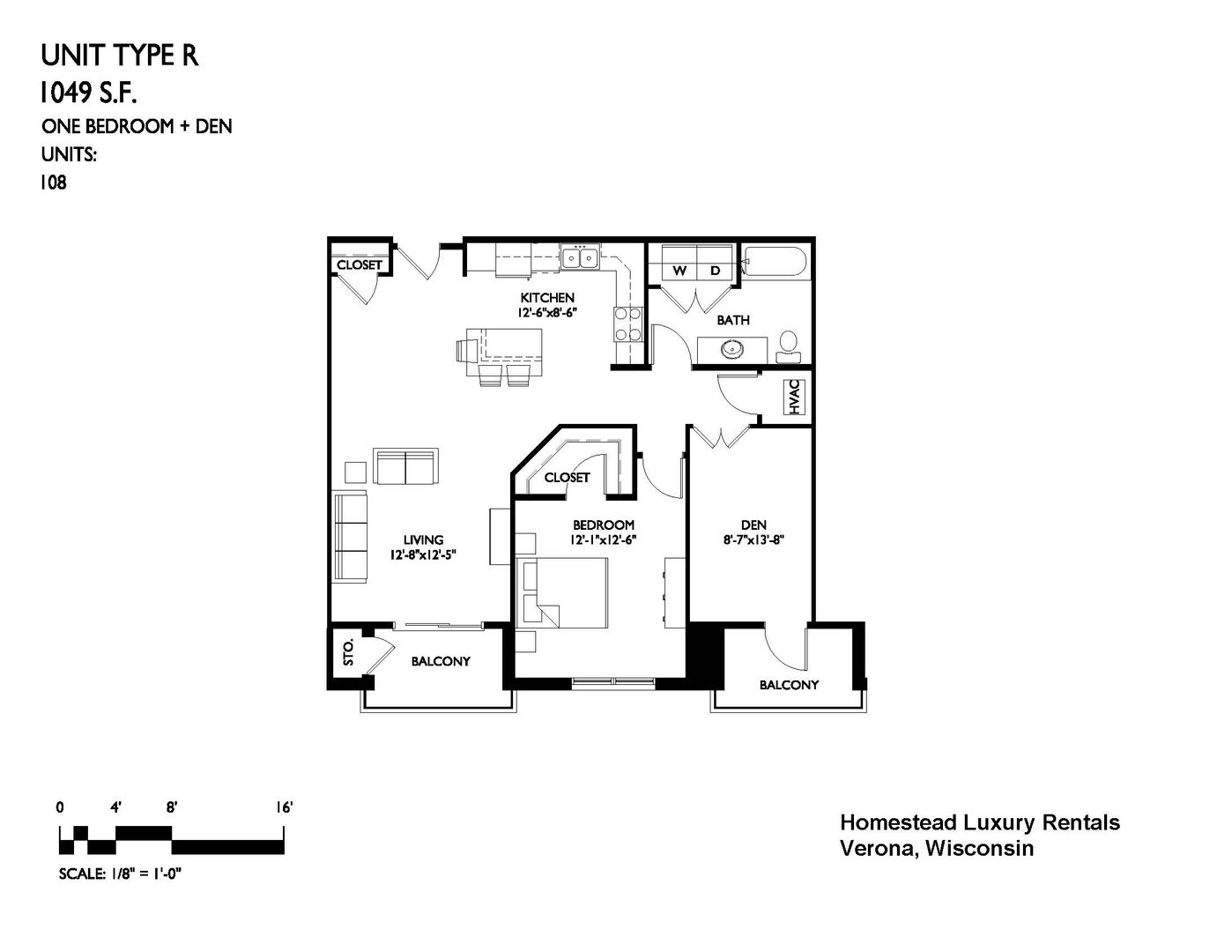 Verona Apartment: 1003 Wild Willow Way