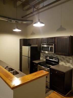 2 bedroom 2.5 bathroom Loft