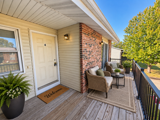 Second Story Two Bedroom with Deck – photo 1