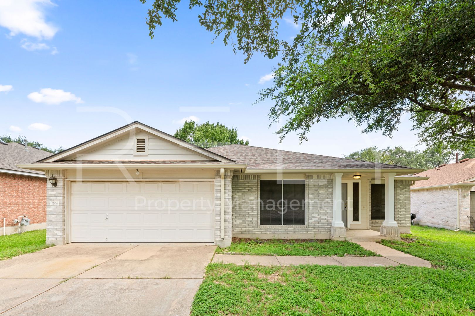 Round Rock House: 1106 Fossil Cv