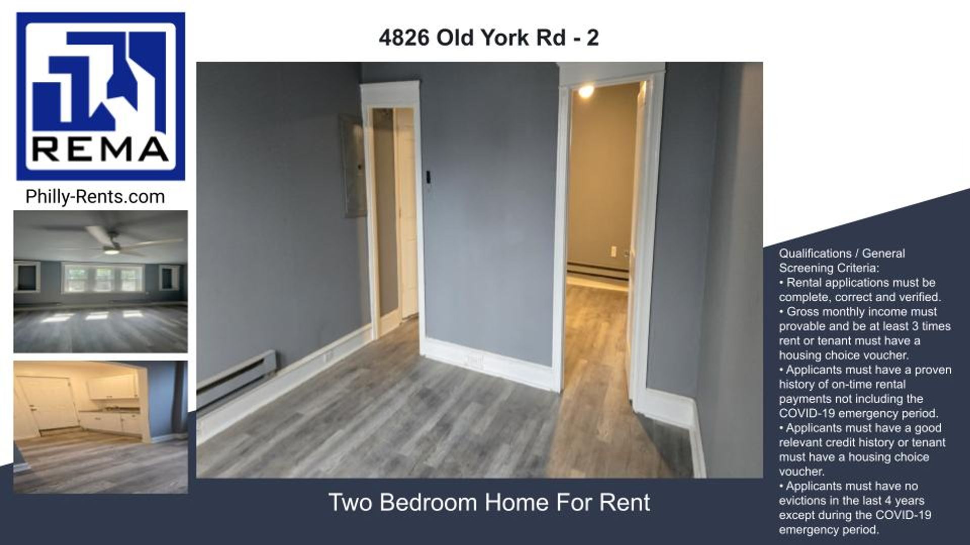 Philadelphia Apartment: 4826 Old York Rd.