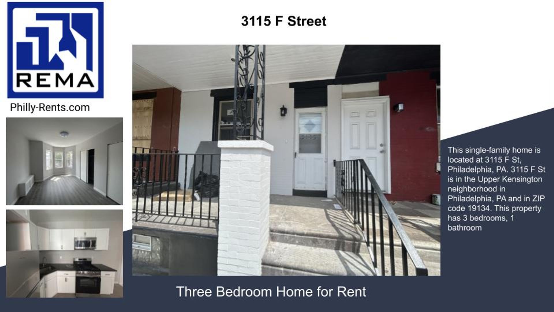 Philadelphia House: 3115 F Street