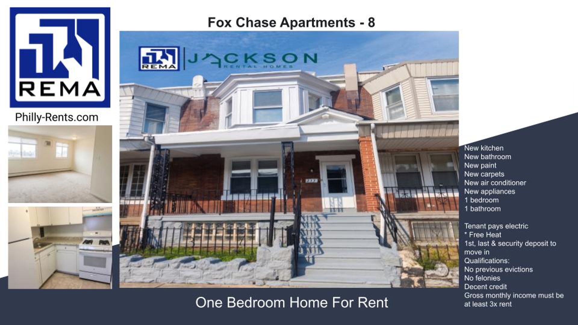 Rockledge Apartment: 910 Fox Chase Road