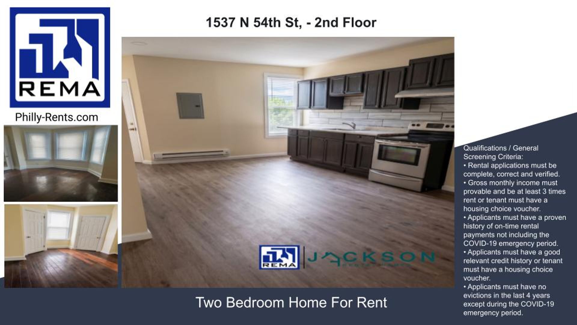 Philadelphia Apartment: 1537 N 54th St,