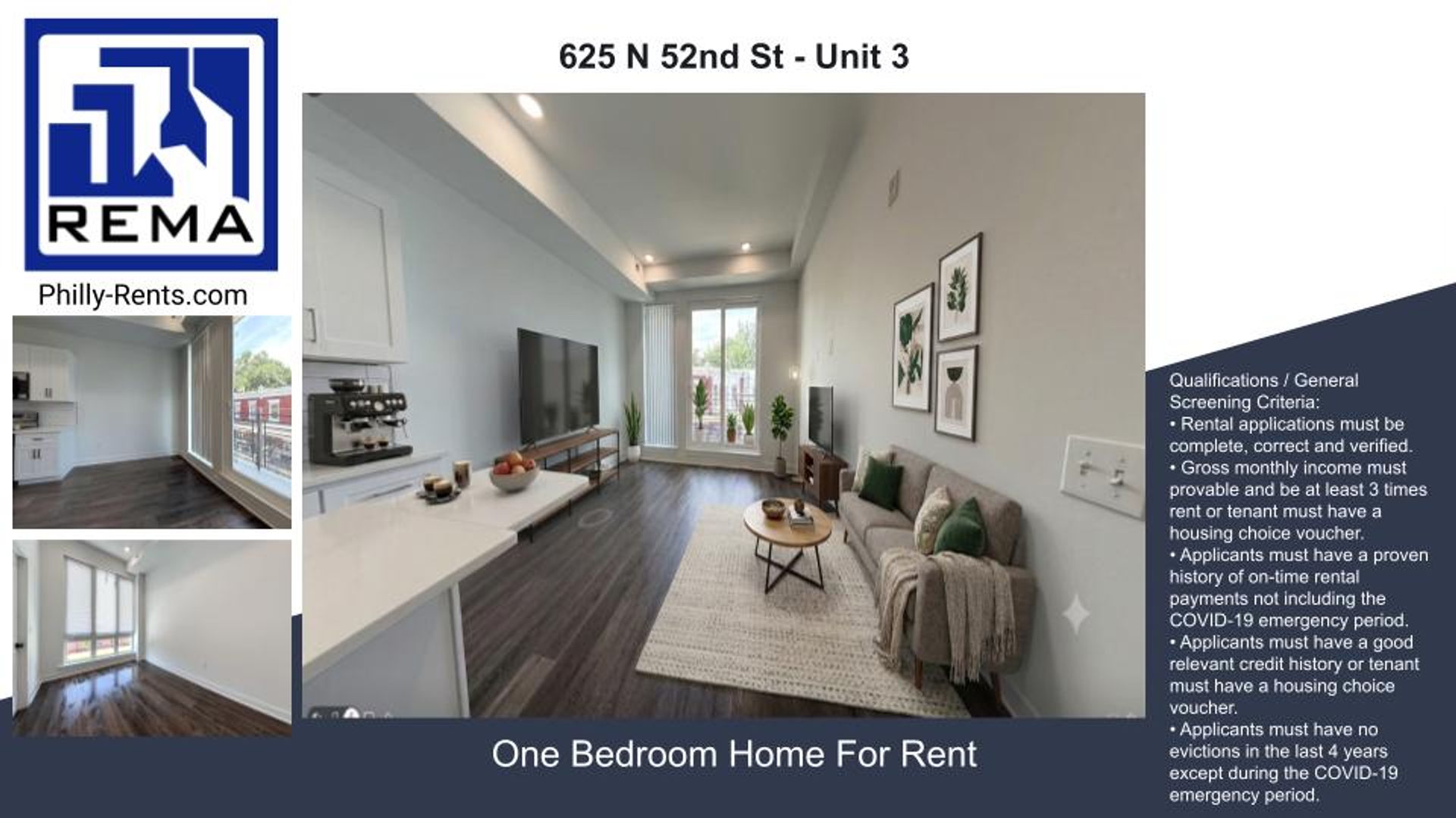 Philadelphia Apartment: 625 N 52nd St