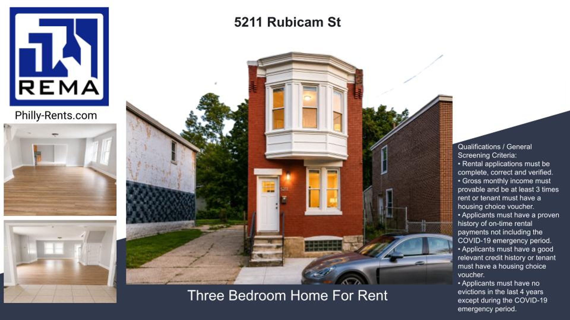 Philadelphia House: 5211 Rubicam St,