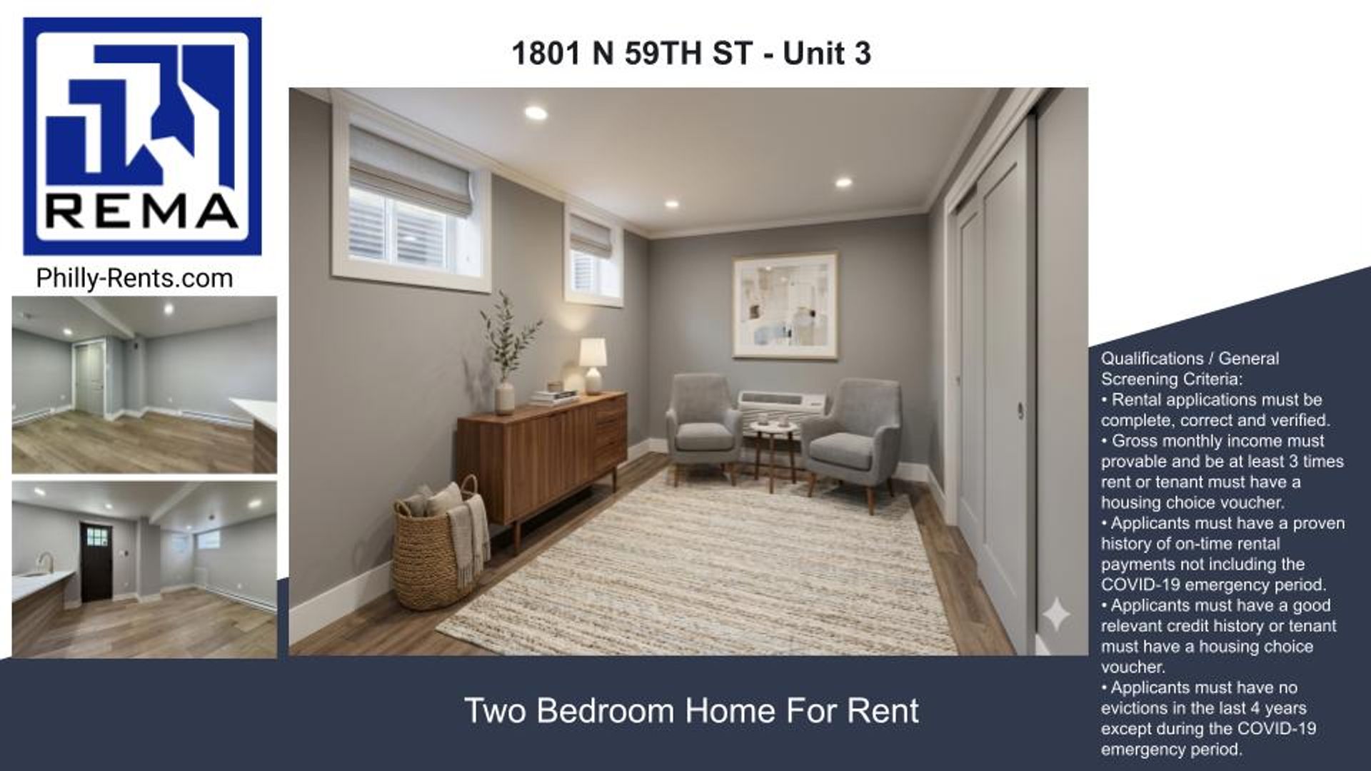 Philadelphia Apartment: 1801 N 59TH ST
