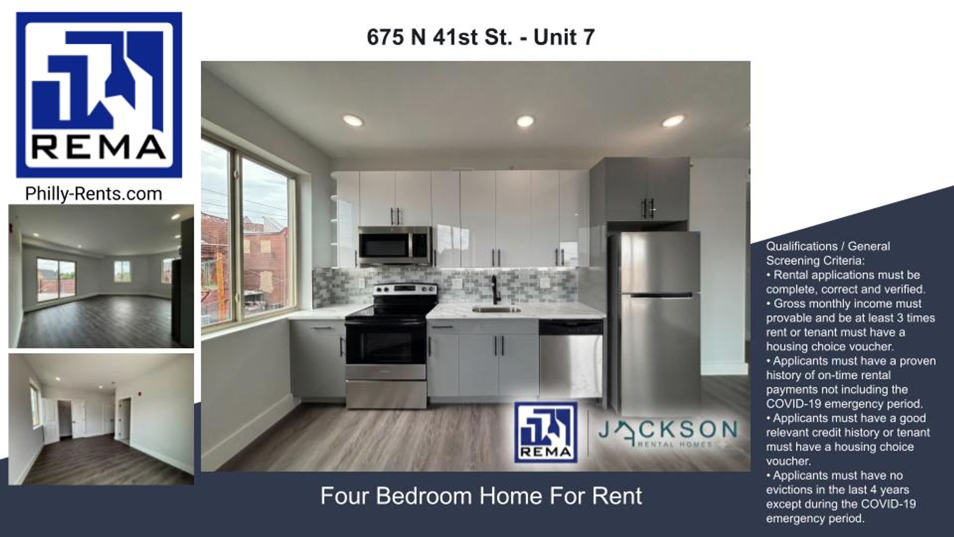 Philadelphia Apartment: 675 N 41st St.