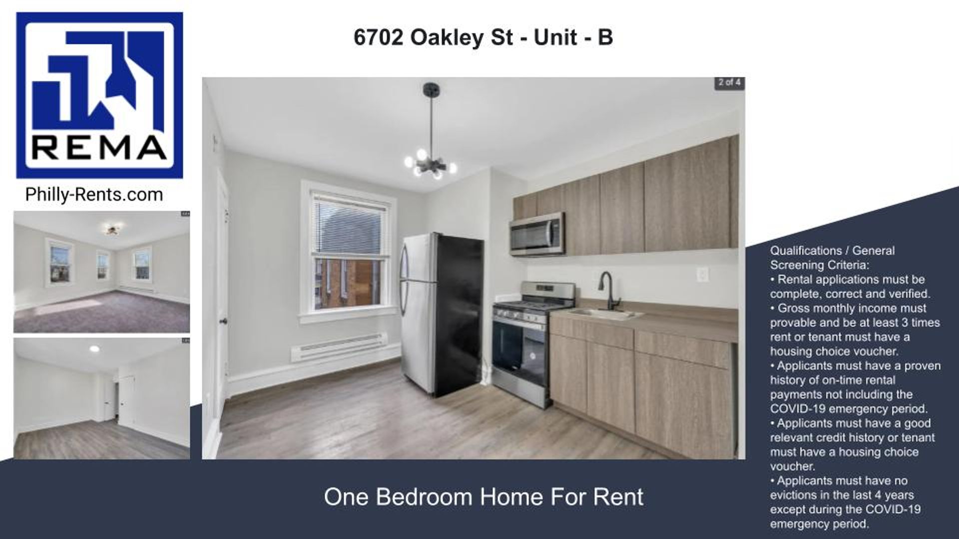 Philadelphia Apartment: 6702 Oakley St
