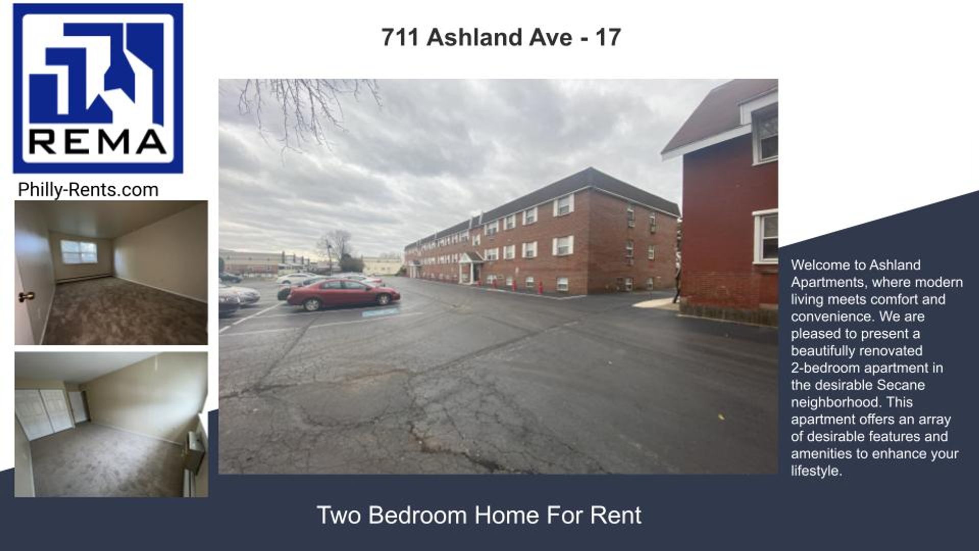 Secane Apartment: 711 Ashland Ave