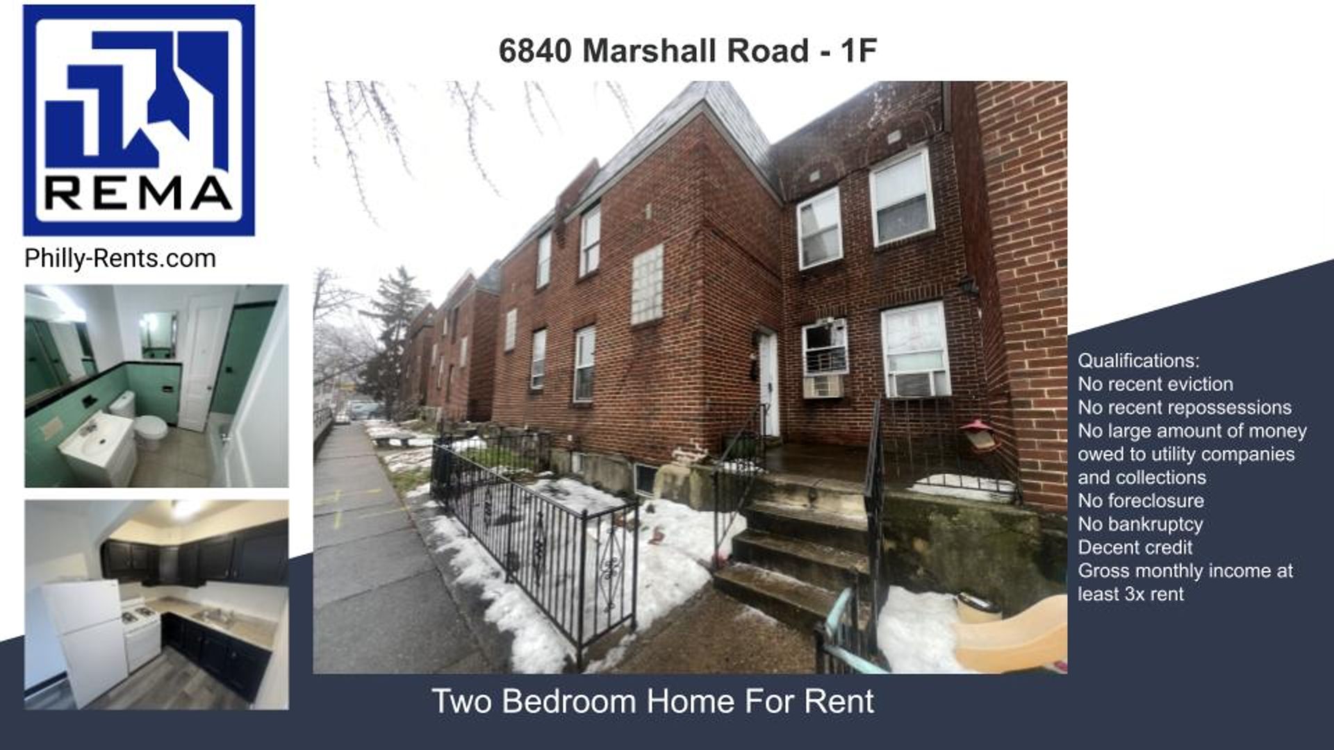 Upper Darby Apartment: 6840 Marshall Road