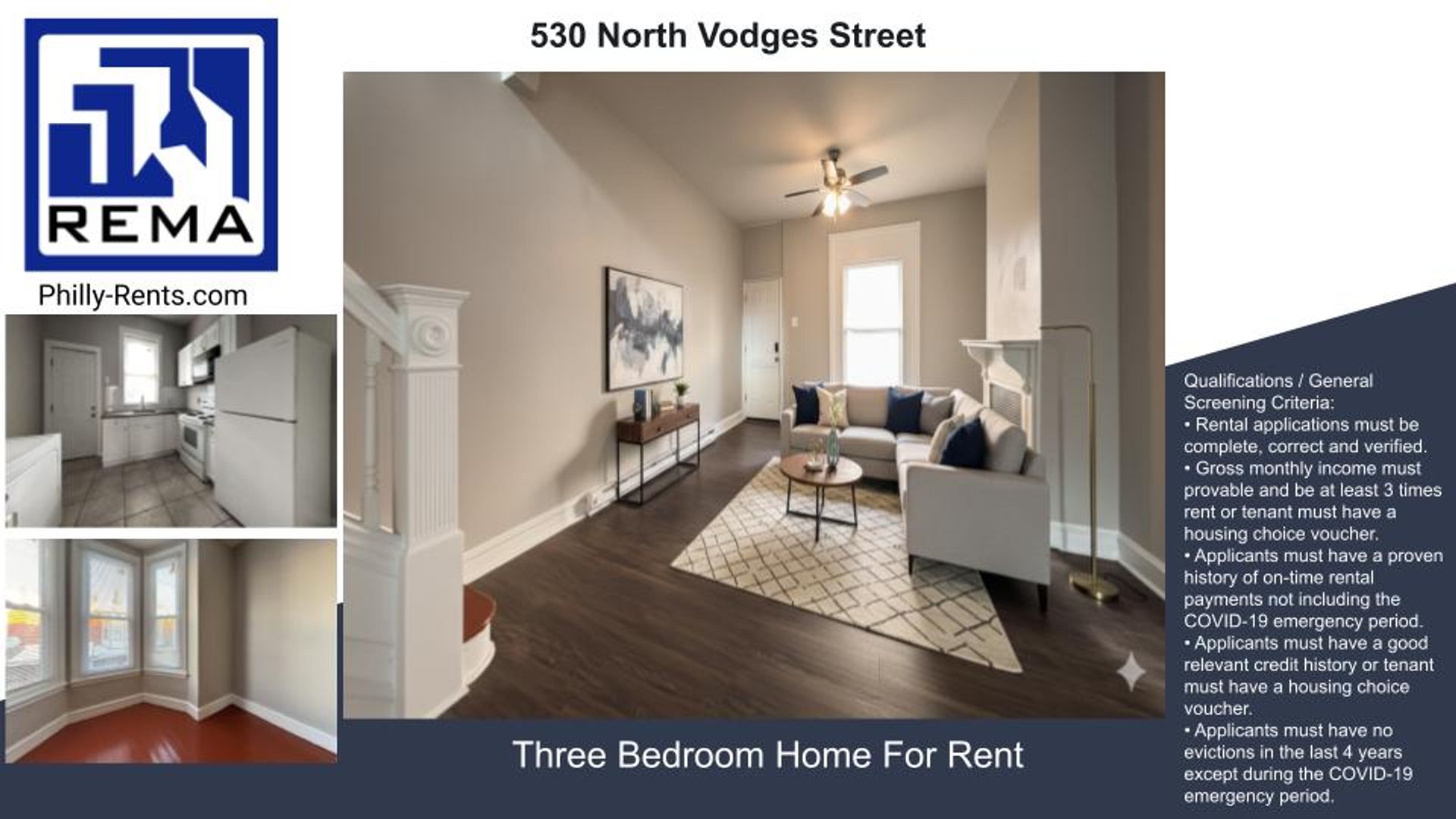 Philadelphia House: 530 North Vodges Street