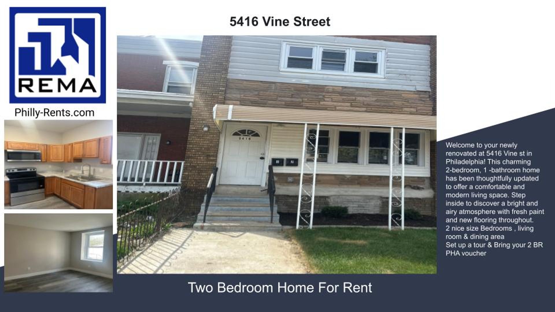Philadelphia House: 5416 Vine Street