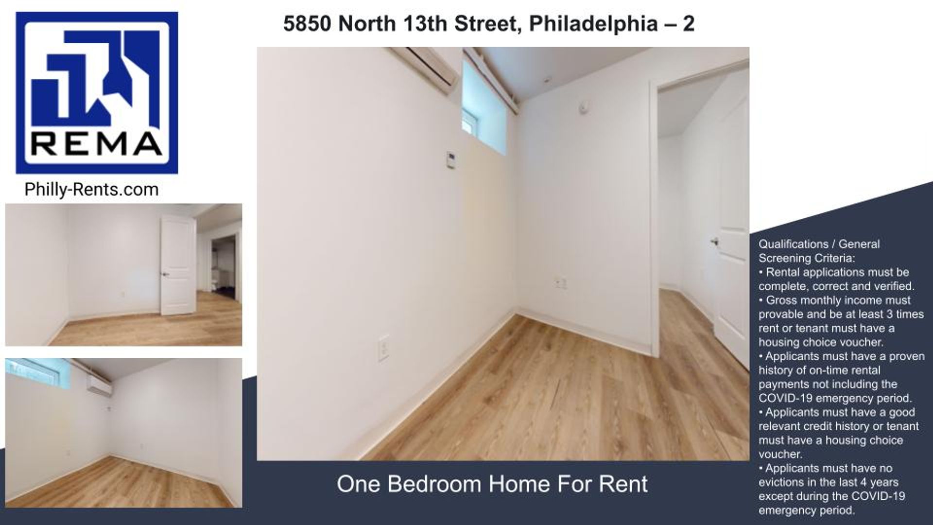 Philadelphia Apartment: 5850 North 13th Street