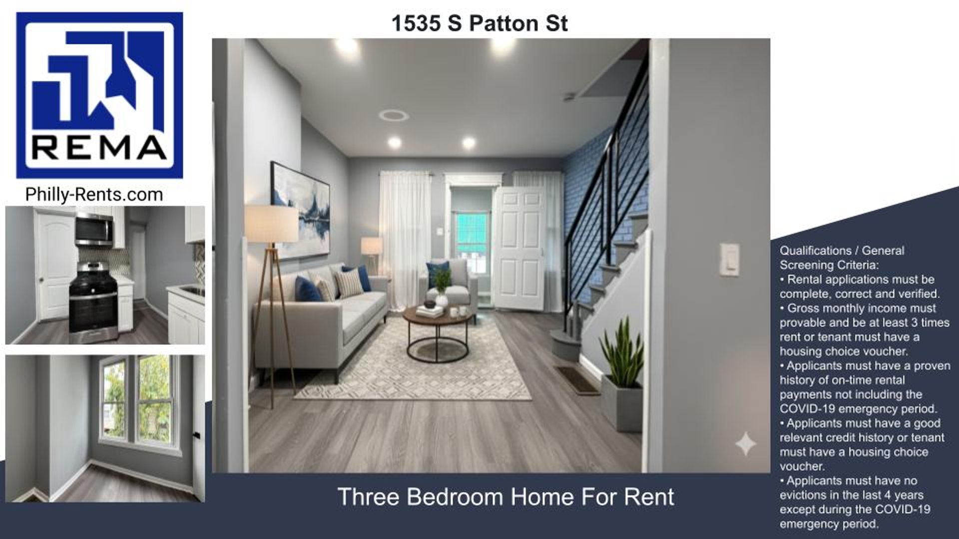 Philadelphia House: 1535 S Patton St