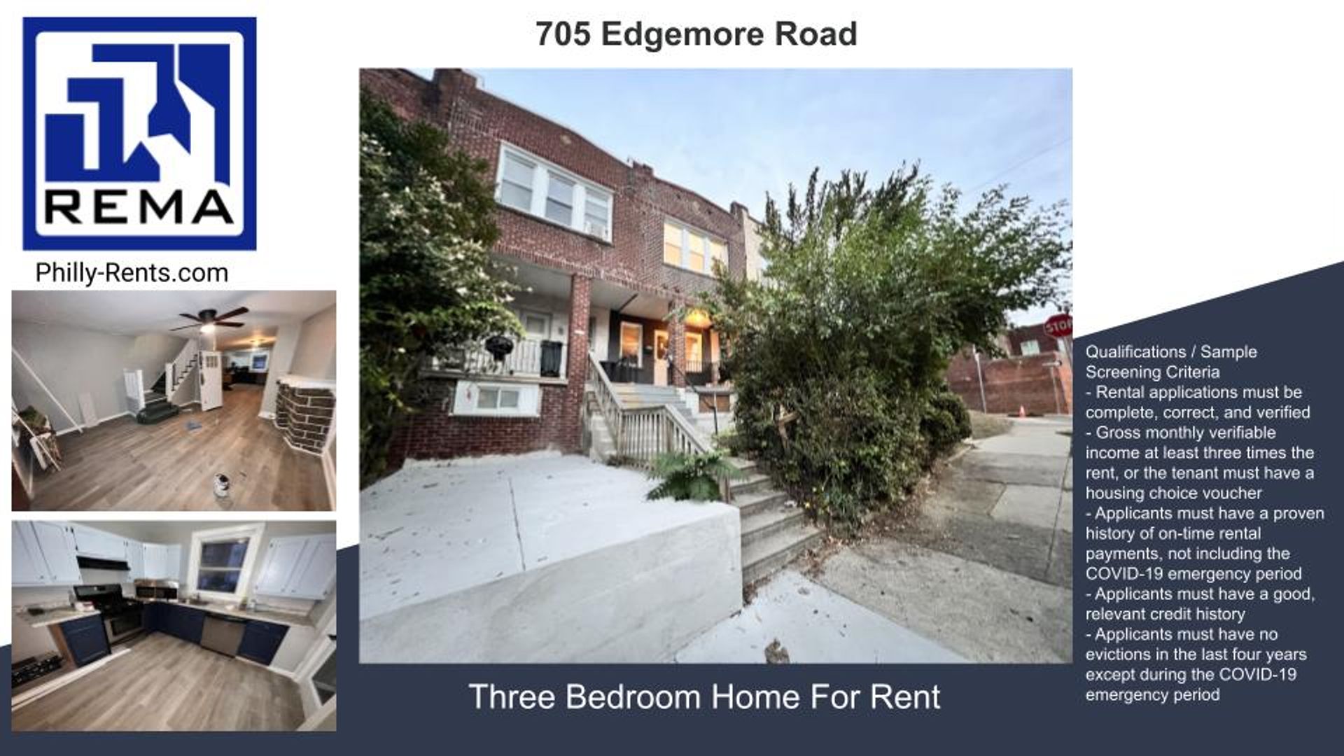 Philadelphia House: 705 Edgemore Road