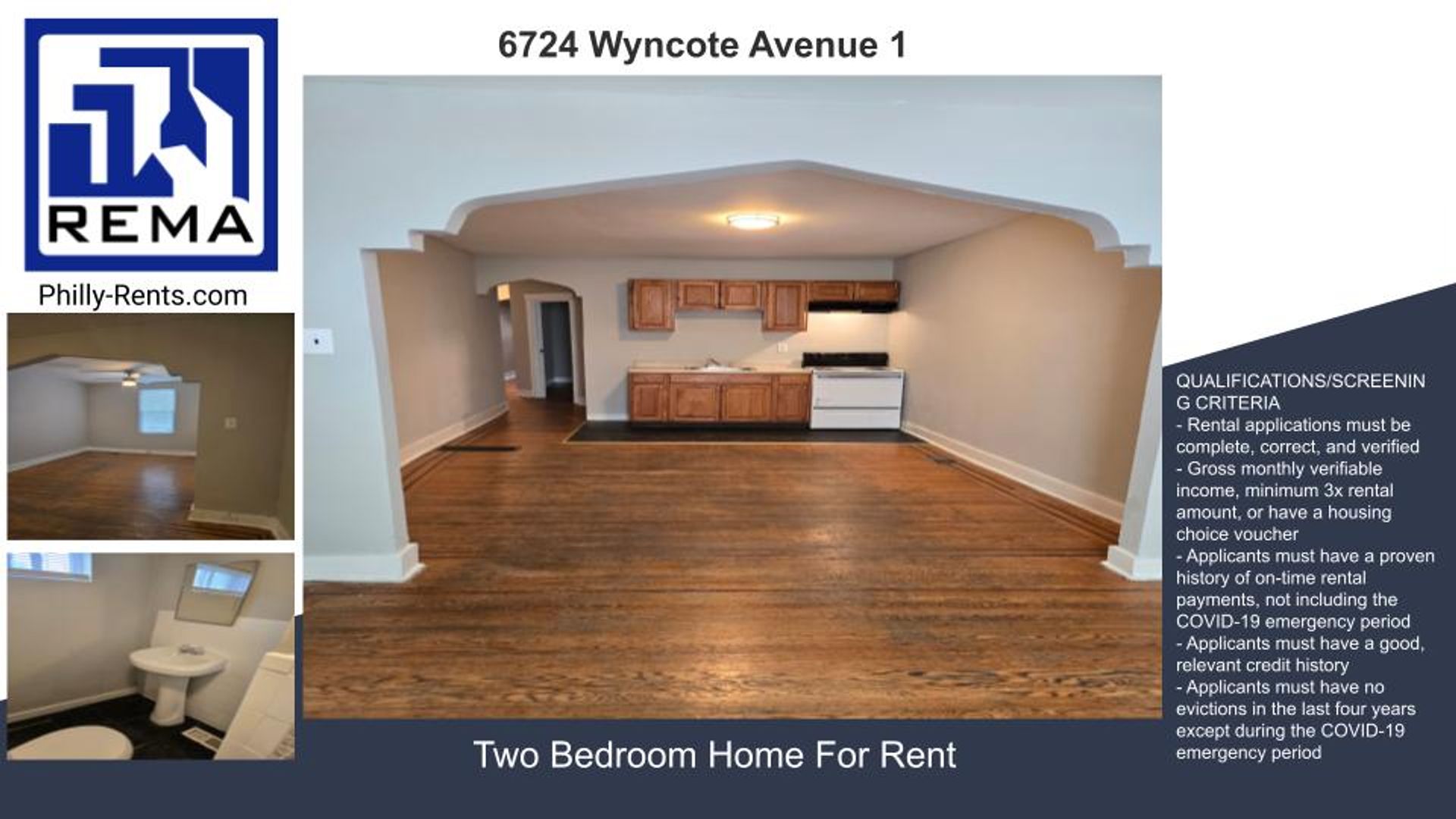 Philadelphia Apartment: 6724 Wyncote Avenue
