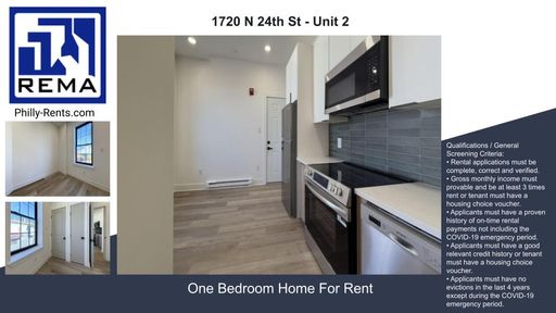 Modern Brewerytown 1BR/1BA with Designer Finishes – photo 1