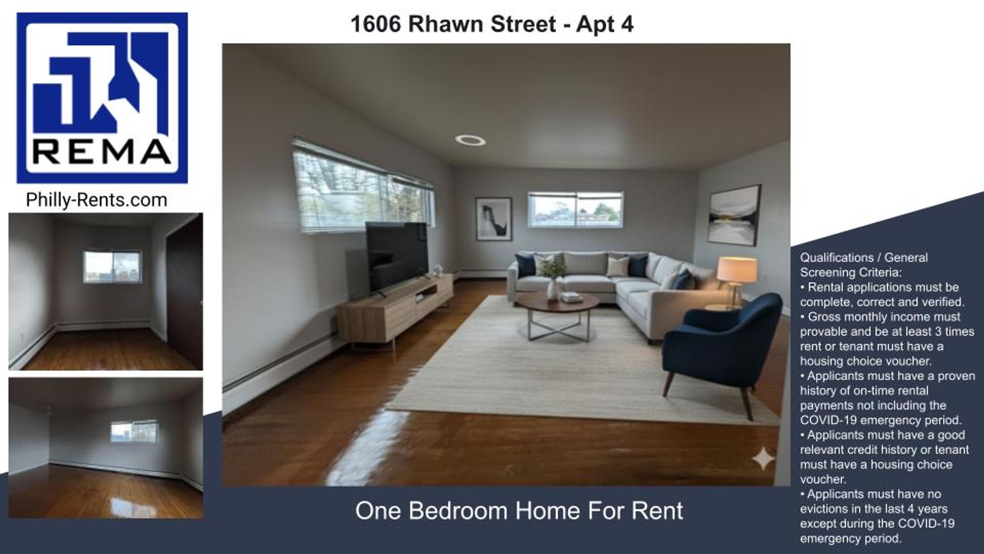 Philadelphia Apartment: 1606 Rhawn Street