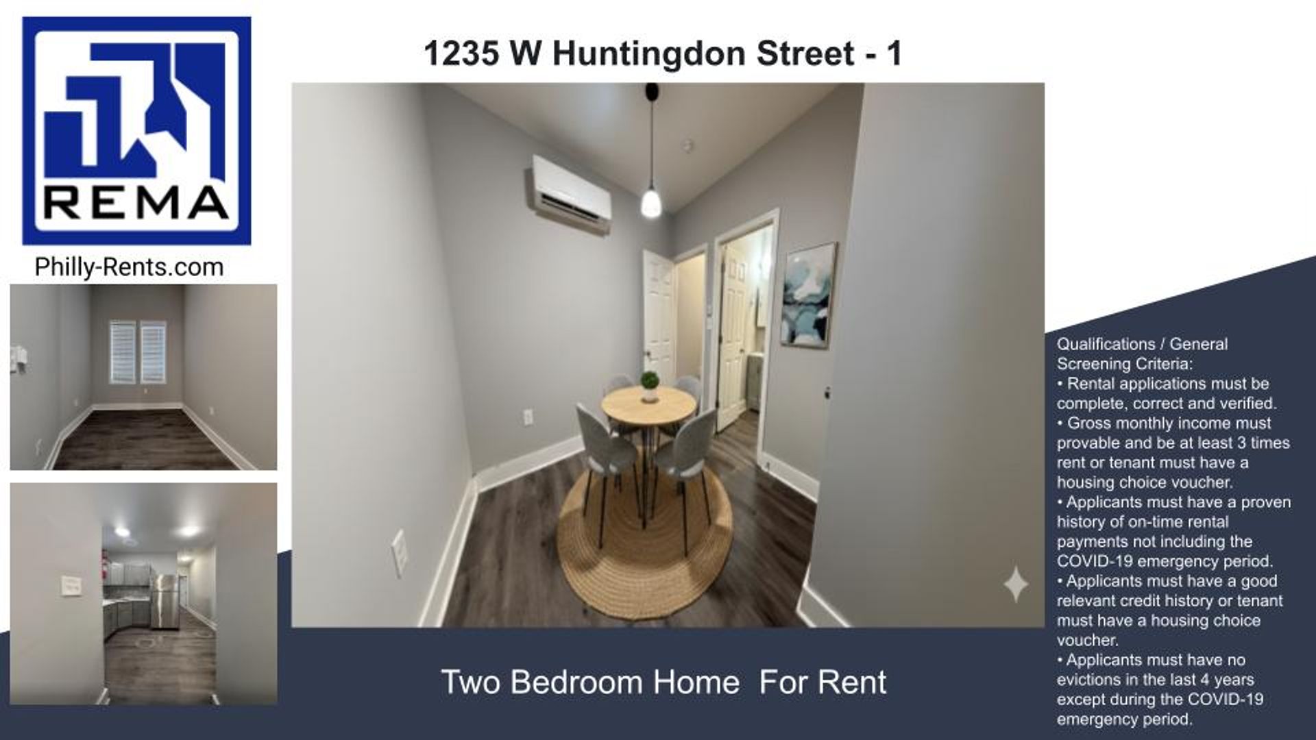 Philadelphia Apartment: 1235 W Huntingdon Street