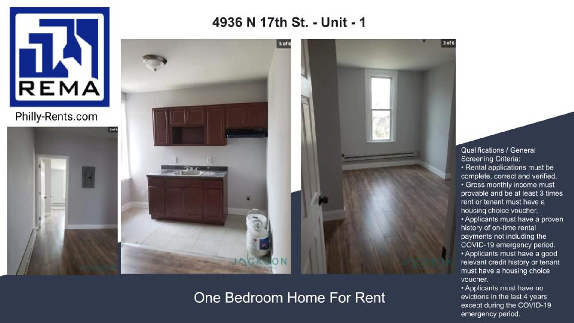 Philadelphia Apartment: 4936 N 17th St.