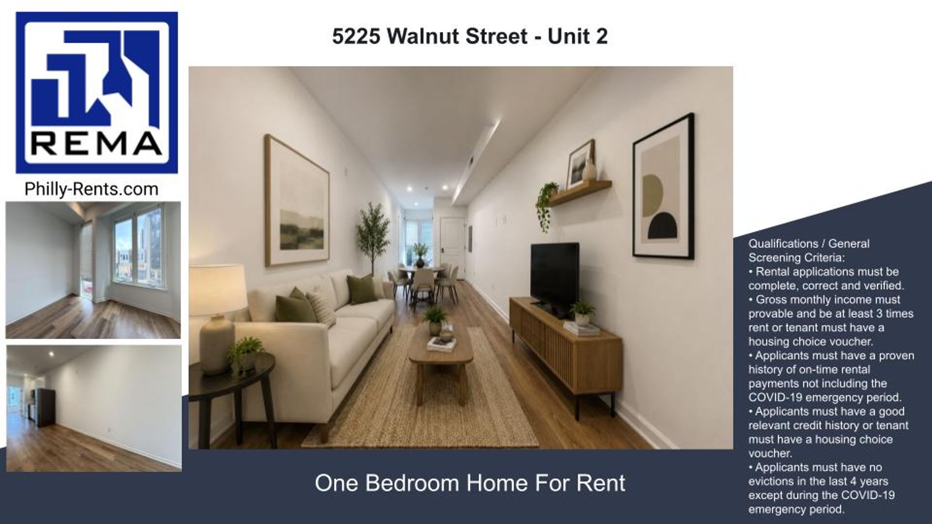 Philadelphia Apartment: 5225 Walnut Street