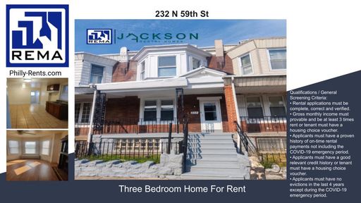 232 N. 59th St. a 3 bedrooms, 1 bathroom House going for $1,450/ Month – photo 1