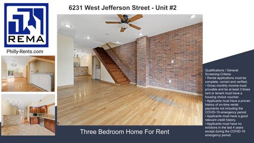 MASSIVE THREE BEDROOM APARTMENT WITH HIGH END FINISHES FOR RENT ON JEFFERSON STREET – photo 1