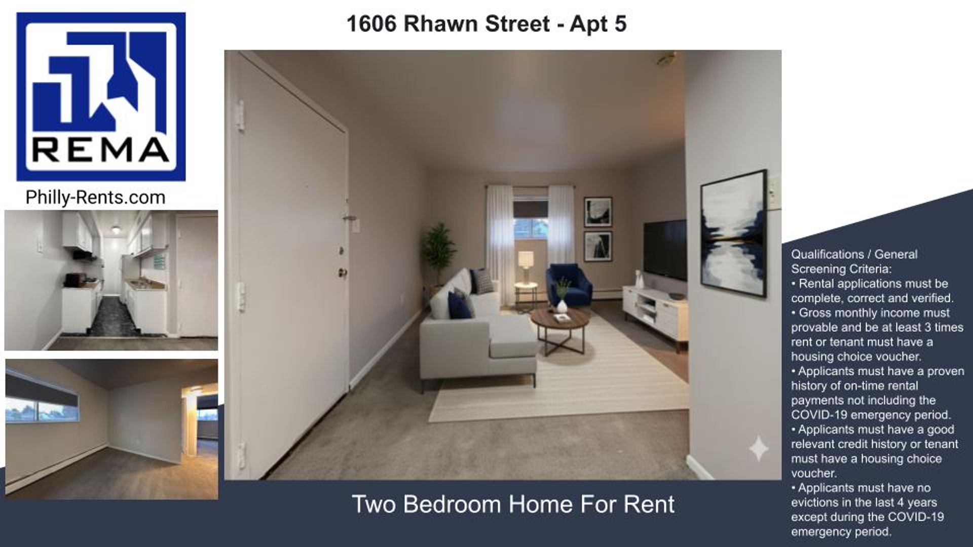 Philadelphia Apartment: 1606 Rhawn Street