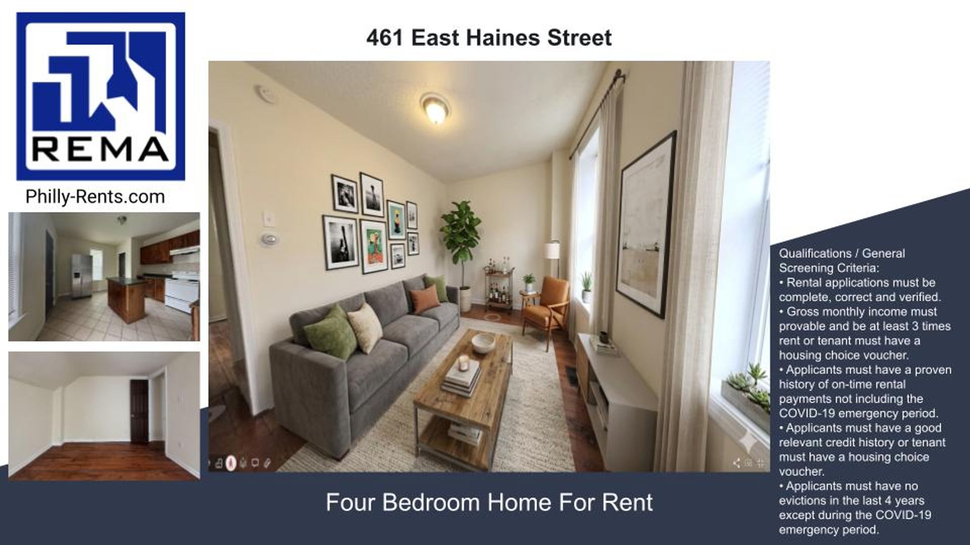 Philadelphia House: 461 East Haines Street