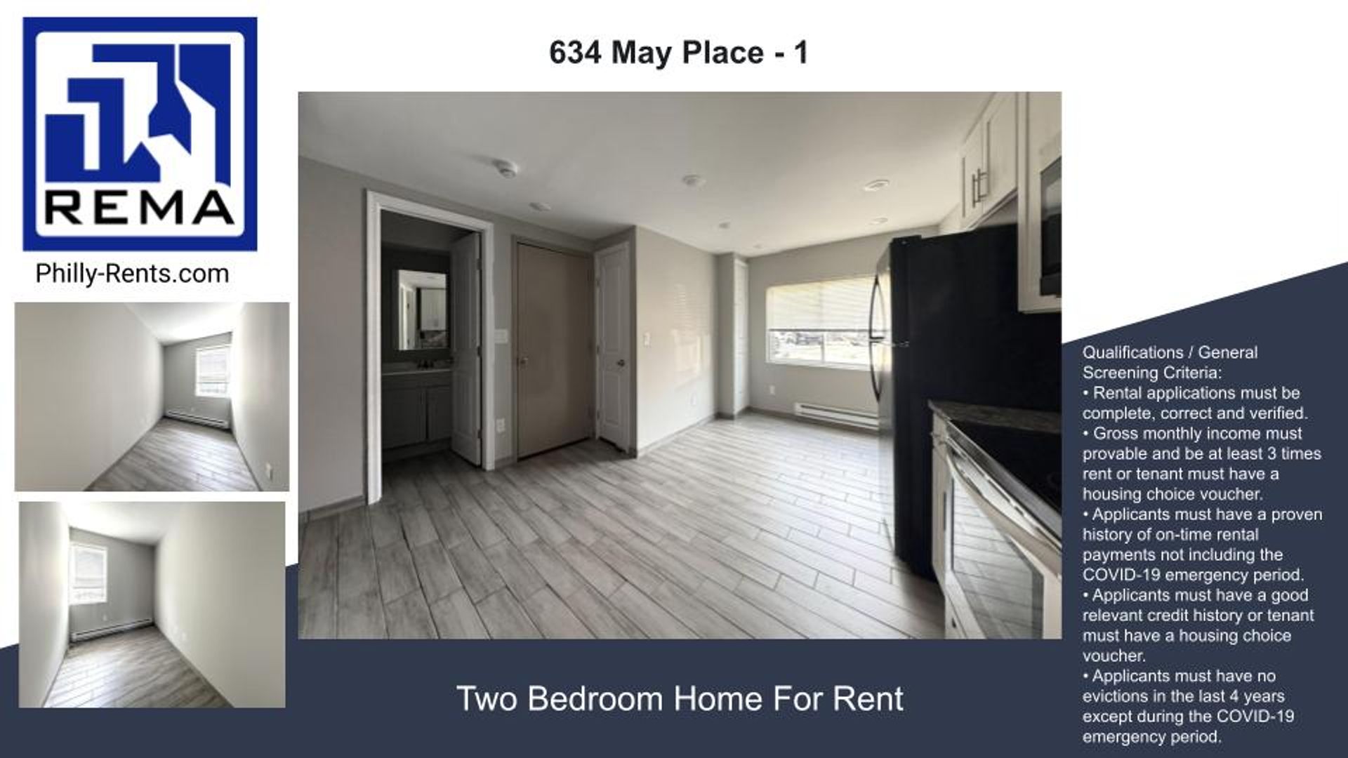 Philadelphia Apartment: 634 May Place