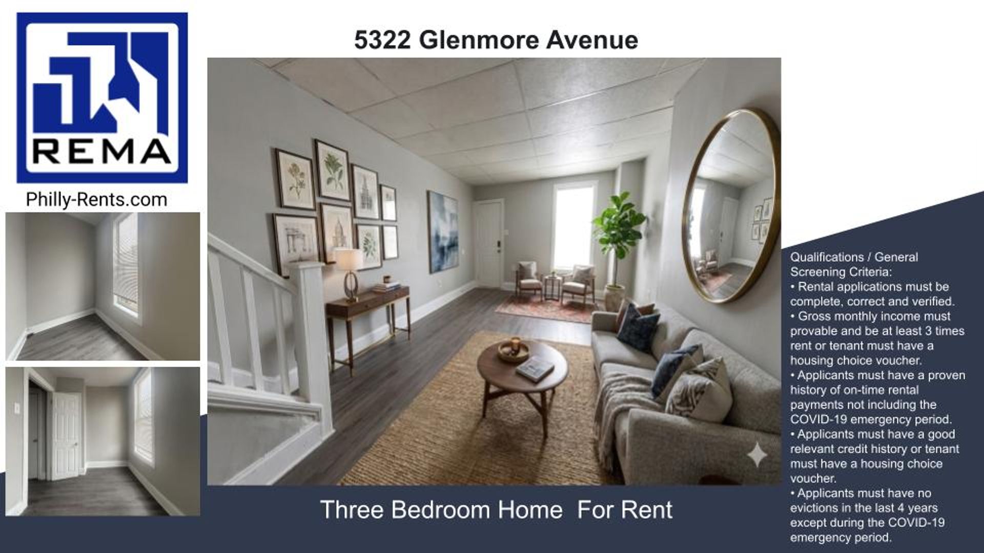 Philadelphia House: 5322 Glenmore Avenue
