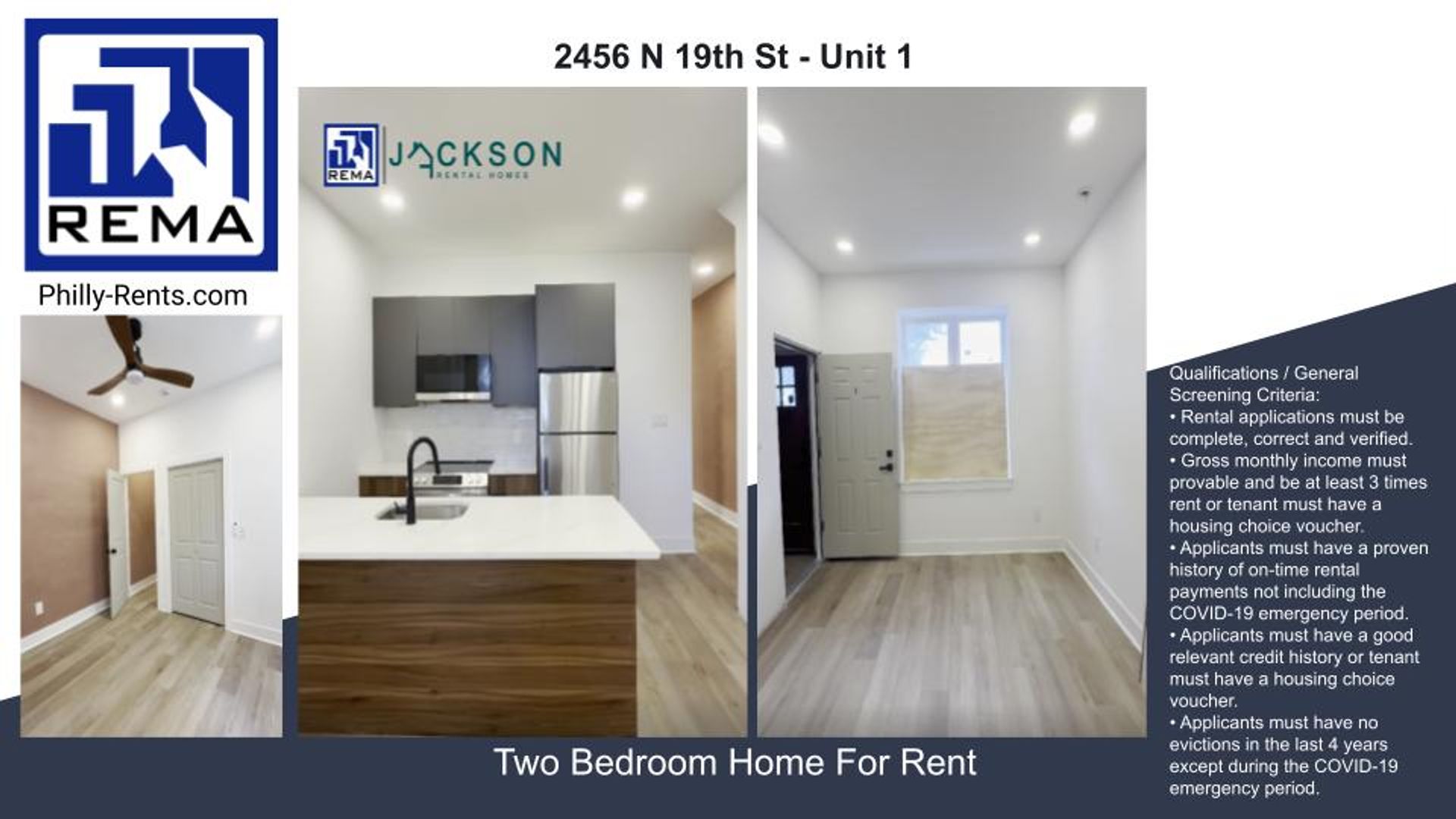 PHILADELPHIA Apartment: 2456 N 19th St