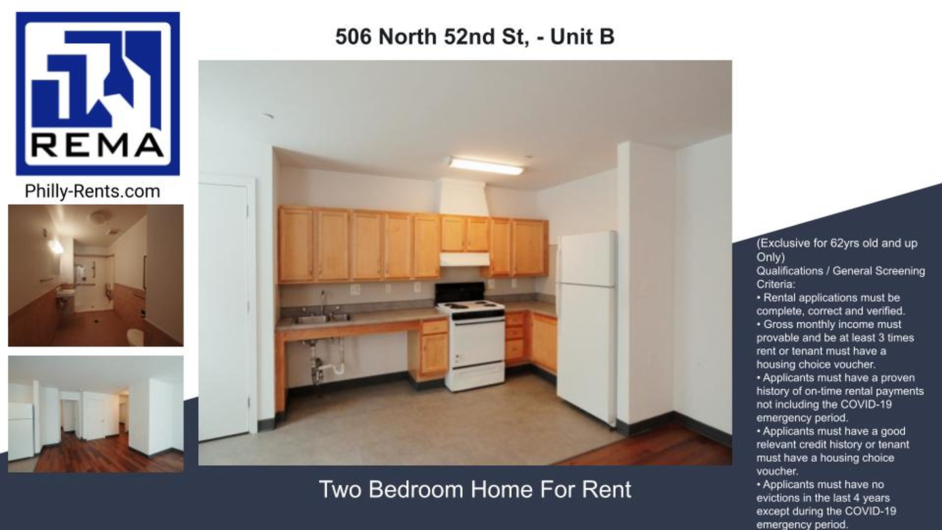 Philadelphia Apartment: 506 North 52nd St,