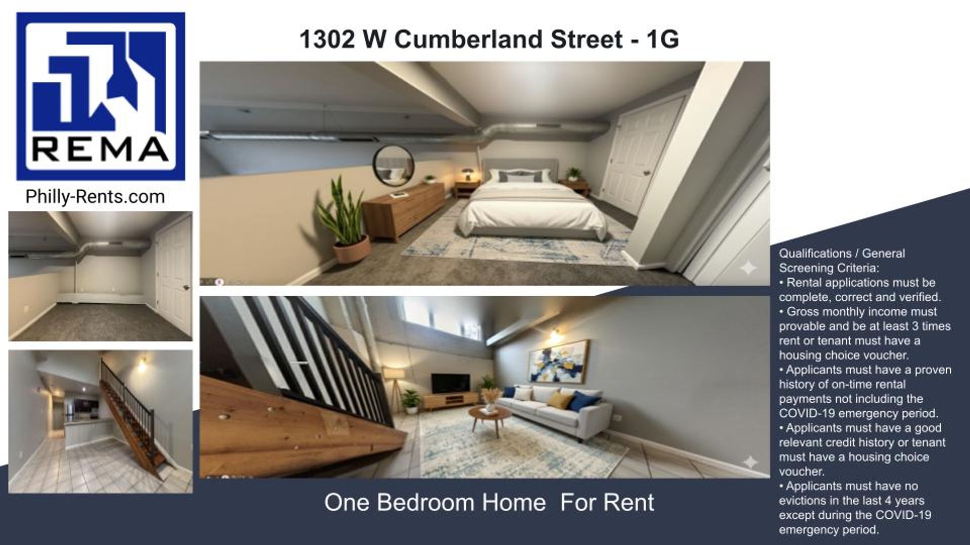 Philadelphia Apartment: 1302 W Cumberland Street