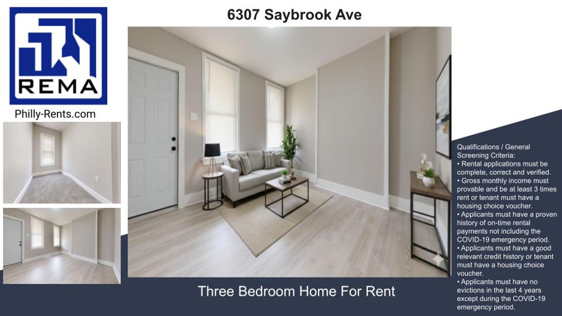 Philadelphia House: 6307 Saybrook Ave